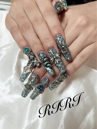 ネイル riri オーナーのネイルデザイン