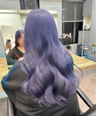 ロング カラー ミルクティーベージュ 💫HARUTOのヘアスタイル