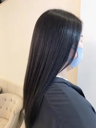 セミロング 松島 涼花のヘアスタイル