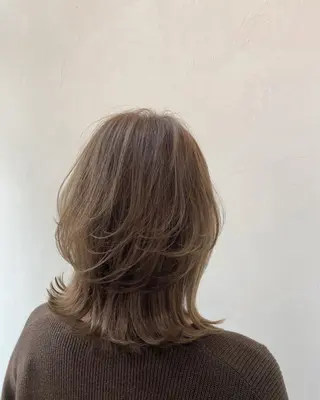 ミディアム HairSalonArc-en-ciel所属・ヘアーサロン アルカンシエルのヘアスタイル