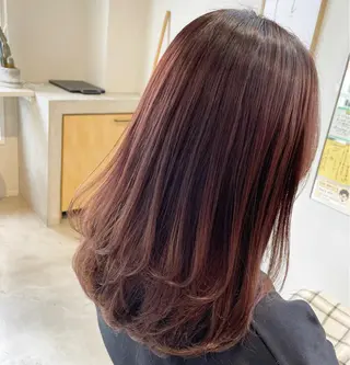 ミディアム CRACE「店長」 アヤカのヘアスタイル