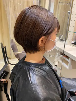 ショート カラー はだゆうき @hadadan08のヘアスタイル