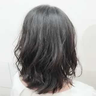 ミディアム カラー メンズカットパーマ ✂️ JOYAのヘアスタイル