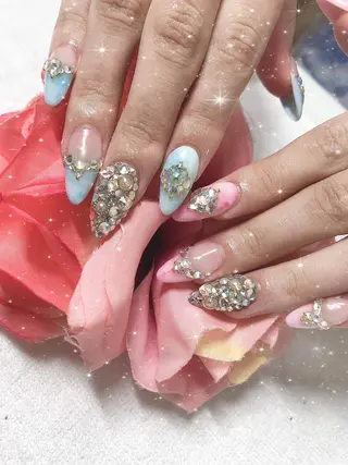 ミディアム ネイル 《LB》ラブリエ Nail&eyeのマツエク・マツパデザイン