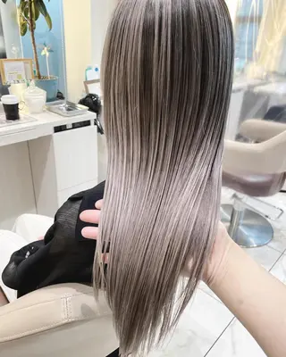 カラー セミロング 菅野翔汰/髪質改善 カラー/ブリーチのヘアスタイル