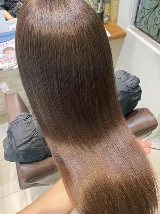 ロング Comado所属・中沢梨々花 🎀透明感カラーのヘアスタイル