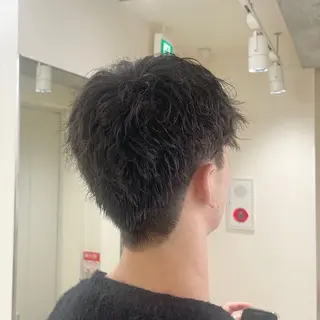 ショート パーマ ユイナ 🕊NaVI ベージュ/透明感のヘアスタイル