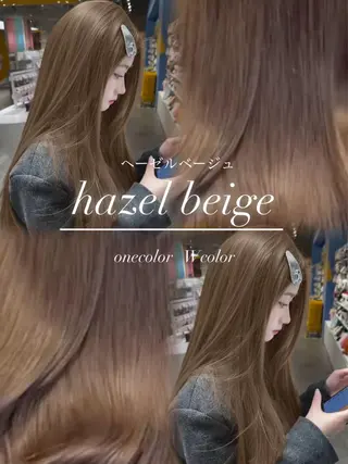 セミロング カラー 原宿/ボブ/髪質 改善/レイヤー/優希のヘアスタイル