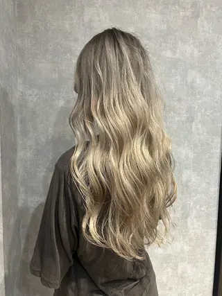 ロング 最新ケアカラー 髪質改善YUTOのヘアスタイル