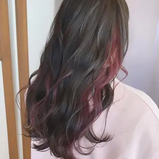 ロング カラー パーマ 店長/ 加藤 流菜のヘアスタイル