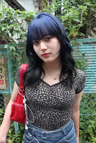 セミロング カラー @kyoniyy KYONIのヘアスタイル