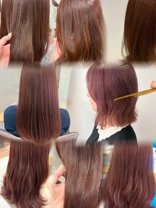 ミディアム あらい みゆのヘアスタイル