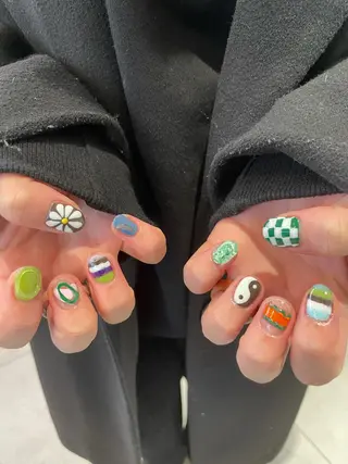 ネイル hair&nail ☯️アイリ☯️のネイルデザイン
