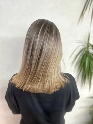 セミロング カラー VIF所属・🗻飯田誠也🗻 カットカラー得意のヘアスタイル