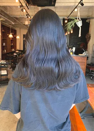 セミロング カラー 村田 来倖のヘアスタイル