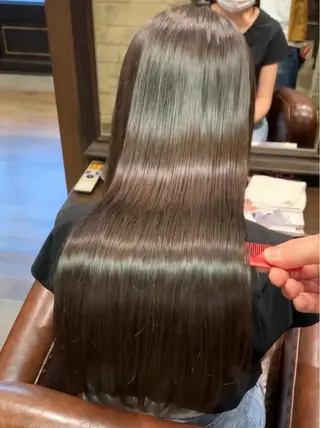 セミロング 伏田 遼馬のヘアスタイル