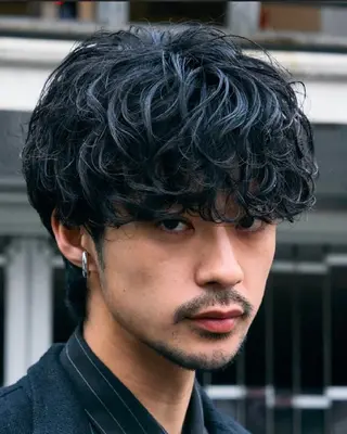 パーマ メンズ “fifth”川内 泰智／メンズパーマのヘアスタイル