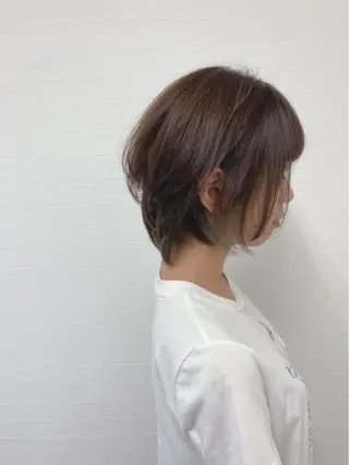 ショート カラー 星野 美沙のヘアスタイル