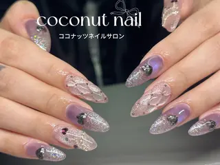 ネイル 神田 ココナッツのネイルデザイン
