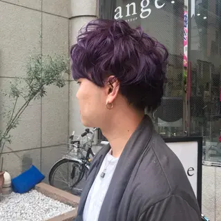 カラー メンズ 似合わせ提案サラ艶♡ 彩華のヘアスタイル