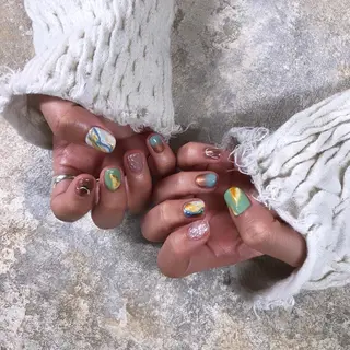 ネイル Nes.Nail所属・Miyagi Asamiのネイルデザイン