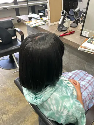 ミディアム カラー ブレンバイドット所属・ニュアンスカラー/ 🫧レミ(坊主)のヘアスタイル