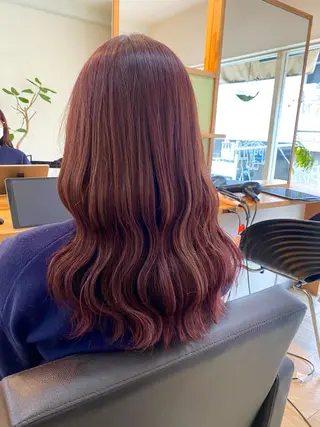 セミロング カラー CABANON所属・和歌山髪質改善 那須優太のヘアスタイル