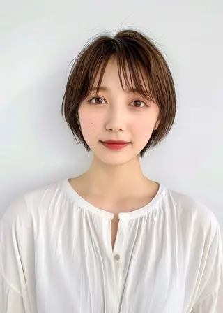 ショート 🫧似合わせショート ゴヤ🫧のヘアスタイル