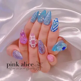 ネイル nail salon Pink Aliceのネイルデザイン