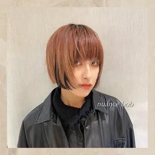 ショート ワンホンヘア ケラチン/Kaitoのヘアスタイル