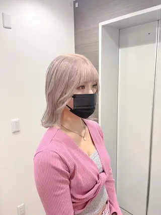 ミディアム 🌈モテ色 村上のぶきのヘアスタイル