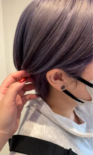 ショート カラー 似合わせカット/ aoiのヘアスタイル