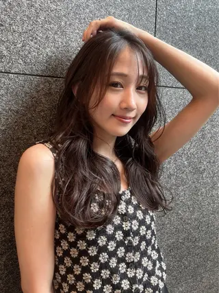 ロング GrandLink 福本梓のヘアスタイル