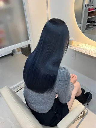 ロング 藤原 悠暉のヘアスタイル