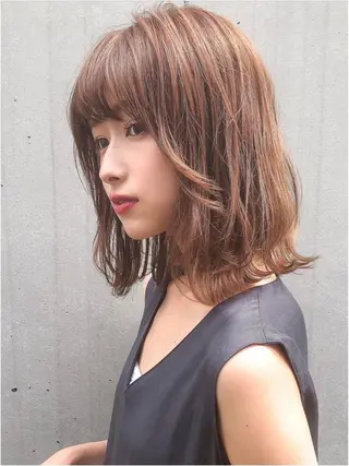 ミディアム ウルフカット指名 No. 1橘しゅうとのヘアスタイル