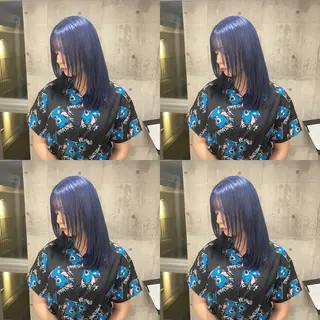 ロング カラー 💎yuto💎 ハイトーン/韓国ヘアのヘアスタイル