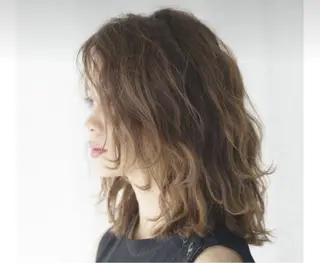 パーマ 大和田 朱美のヘアスタイル