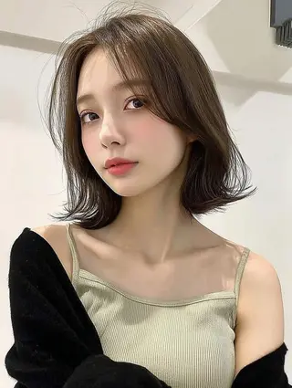 ミディアム IKU ミニボブ名古屋のヘアスタイル