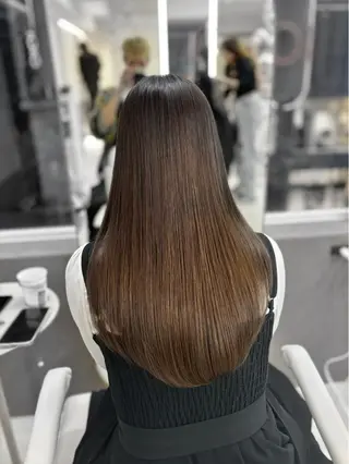 セミロング レイヤー/髪質改善 八木　洸登のヘアスタイル