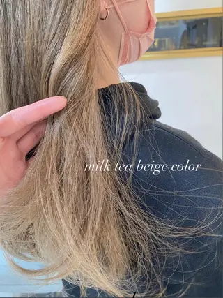 ロング カラー flen所属・𖤣𖥧𖥣𖥧田中 姫乃𖤣𖥧𖥣𖡡のヘアスタイル