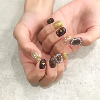 ネイル Yuriko Omi パラジェル/渋谷のネイルデザイン