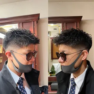 ショート Bro Tokyo 銀座店所属・Bro Tokyo 木村碧のヘアスタイル