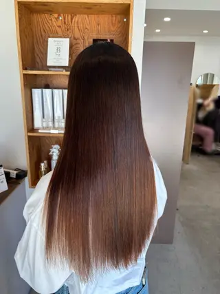 ロング 西川 璃乃朱のヘアスタイル