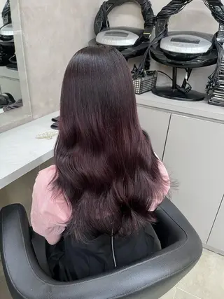 ロング 寒色＆ブリーチ特化 寒色MiOのヘアスタイル