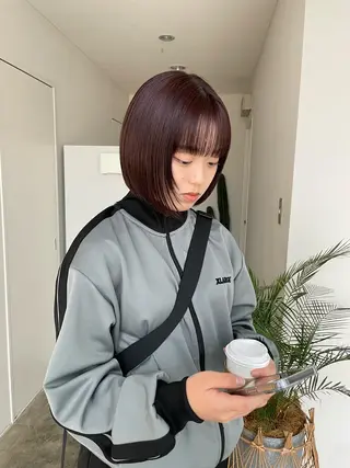 ショート カラー 🔥ボブ／レイヤー／ shingoのヘアスタイル