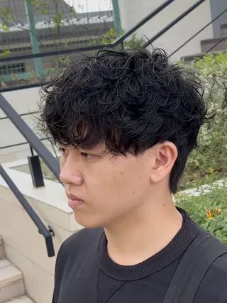 パーマ メンズ アキモト マサキ/ パーマ人気NO1のヘアスタイル