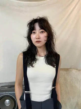 セミロング カラー パーマ GATTACA所属・KEI gattacaのヘアスタイル