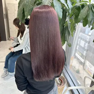 カラー 透明感ラベンダー/ レイヤー/表参道のヘアスタイル