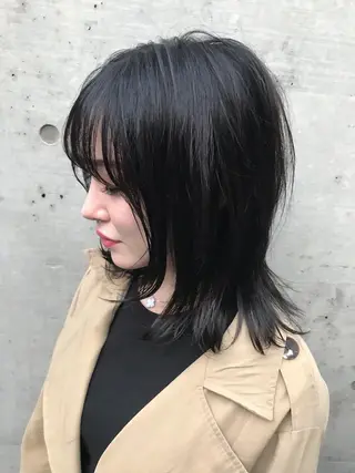 ミディアム ていねい技術No.1 🌈諏訪 健太のヘアスタイル