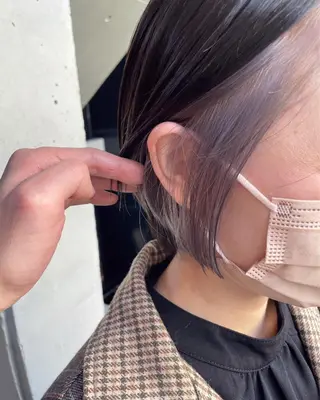 ショート カラー ACT十条店所属・溝口 恭章のヘアスタイル